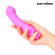 Розовый вибромассажёр с 20 режимами вибрации - 15 см. Розовый вибромассажёр с 20 режимами вибрации - 15 см.