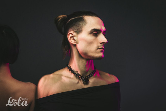 Черный ошейник Embrace с ключиком Черный ошейник Embrace с ключиком