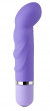 Фиолетовый мини-вибратор с загнутым кончиком NEON VIBE ROCKER PURPLE - 10,2 см.