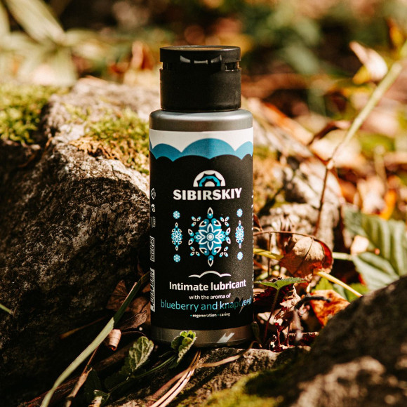 Пролонгирующий интимный лубрикант SIBIRSKIY с ароматом черники и василька - 100 мл. Пролонгирующий интимный лубрикант SIBIRSKIY с ароматом черники и василька - 100 мл.