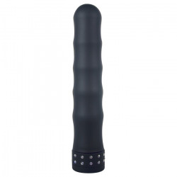 Чёрный волнистый вибратор Jewel Joy-Stick Vibrator Black - 18 см. Чёрный волнистый вибратор Jewel Joy-Stick Vibrator Black - 18 см.