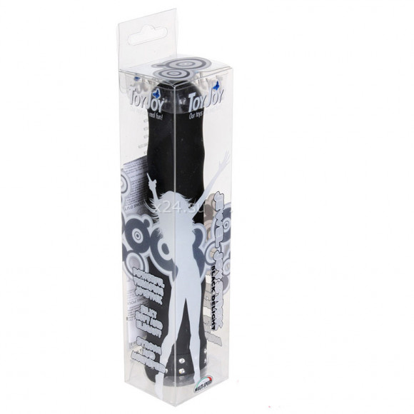 Чёрный волнистый вибратор Jewel Joy-Stick Vibrator Black - 18 см. Чёрный волнистый вибратор Jewel Joy-Stick Vibrator Black - 18 см.
