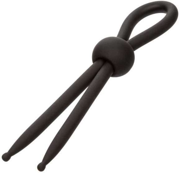 Черное эрекционное лассо на пенис Liquid Silicone Lasso Черное эрекционное лассо на пенис Liquid Silicone Lasso