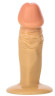 Пробка-фаллос телесного цвета - 11,5 см. Пробка-фаллос телесного цвета - 11,5 см.