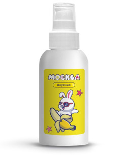 Универсальная смазка с ароматом банана Москва Вкусная - 100 мл. Универсальная смазка с ароматом банана Москва Вкусная - 100 мл.