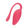 Коралловый вибромассажёр-яйцо с гибким хвостиком Коралловый вибромассажёр-яйцо с гибким хвостиком