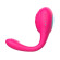 Розовое виброкольцо с пультом ДУ