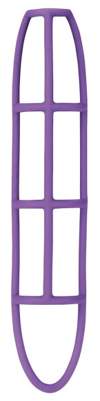 Фиолетовая насадка-сетка на пенис