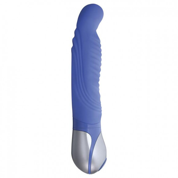 Голубой вибратор VIBE THERAPY SAMSARA - 16,5 см. Голубой вибратор VIBE THERAPY SAMSARA - 16,5 см.