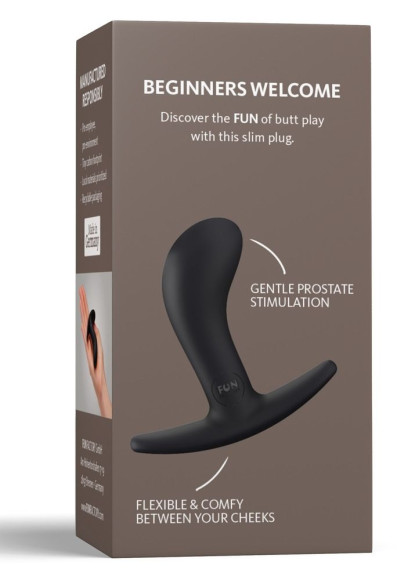 Черная анальная пробка Bootie S - 7,5 см. Черная анальная пробка Bootie S - 7,5 см.