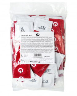 Супертонкие презервативы ON) Super Thin - 100 шт. Супертонкие презервативы ON) Super Thin - 100 шт.