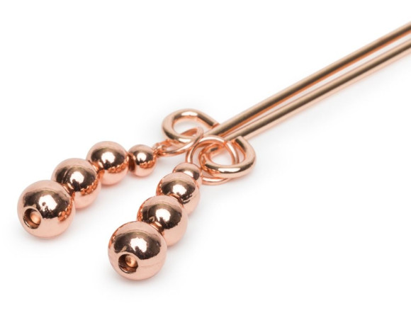 Золотистые зажимы для сосков и клитора All Sensation Nipple and Clitoral Chain Золотистые зажимы для сосков и клитора All Sensation Nipple and Clitoral Chain