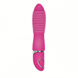 Розовый рельефный вибратор Body & Soul Indulge - 9,5 см. Розовый рельефный вибратор Body & Soul Indulge - 9,5 см.