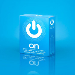 Классические презервативы ON) Natural feeling - 3 шт. Классические презервативы ON) Natural feeling - 3 шт.