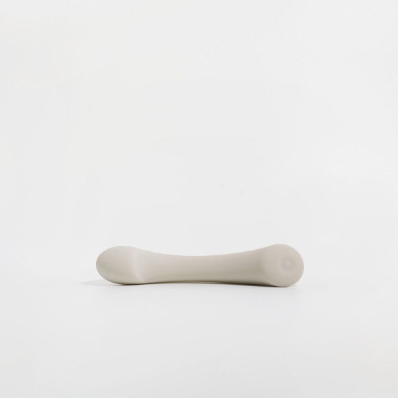 Серый вибростимулятор точки G Mirage - 17,8 см. Серый вибростимулятор точки G Mirage - 17,8 см.