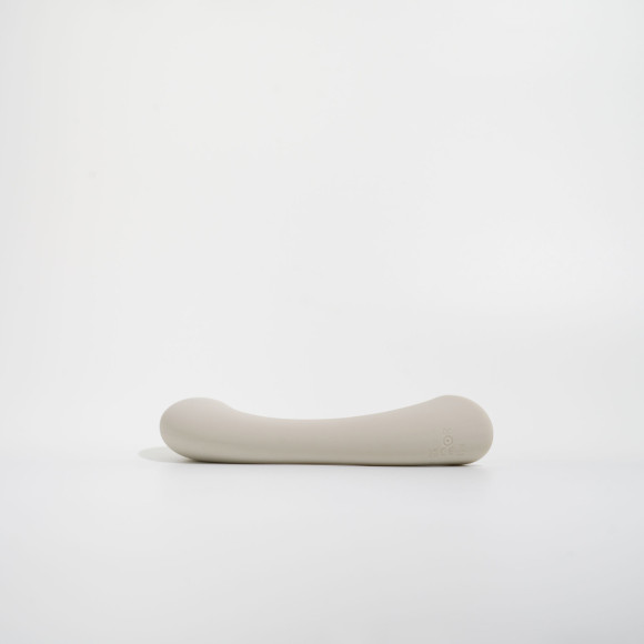 Серый вибростимулятор точки G Mirage - 17,8 см. Серый вибростимулятор точки G Mirage - 17,8 см.