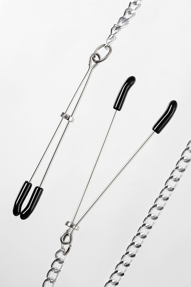 Зажимы на соски «Вилки» на цепочке