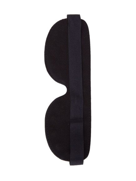 Черная кожаная маска на глаза с заклепками Черная кожаная маска на глаза с заклепками