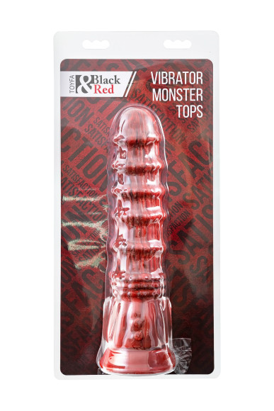 Силиконовый вибратор Monster Tops - 27 см. Силиконовый вибратор Monster Tops - 27 см.