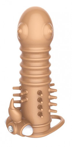 Телесная вибронасадка Denon - 13,5 см. Телесная вибронасадка Denon - 13,5 см.