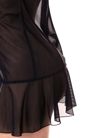 Изысканная сорочка с открытой грудью Margarita Изысканная сорочка с открытой грудью Margarita