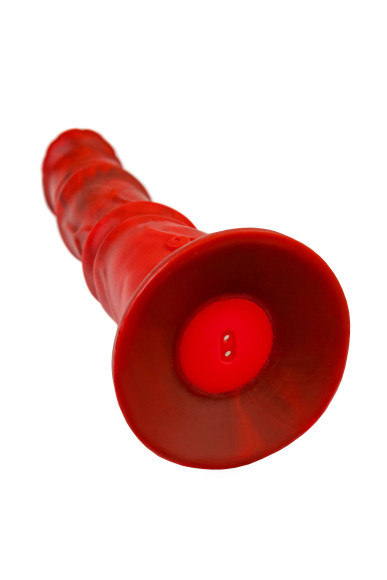 Силиконовый вибратор Monster Rex - 24,5 см. Силиконовый вибратор Monster Rex - 24,5 см.