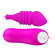 Вибропуля Pleasure Shell с рёбрышками и выносным пультом управления Вибропуля Pleasure Shell с рёбрышками и выносным пультом управления