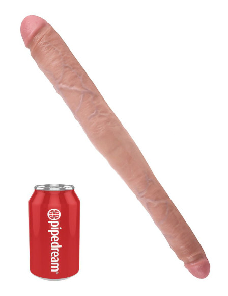 Двусторонний дилдо 16 Tapered Double Dildo - 40,6 см. Двусторонний дилдо 16 Tapered Double Dildo - 40,6 см.