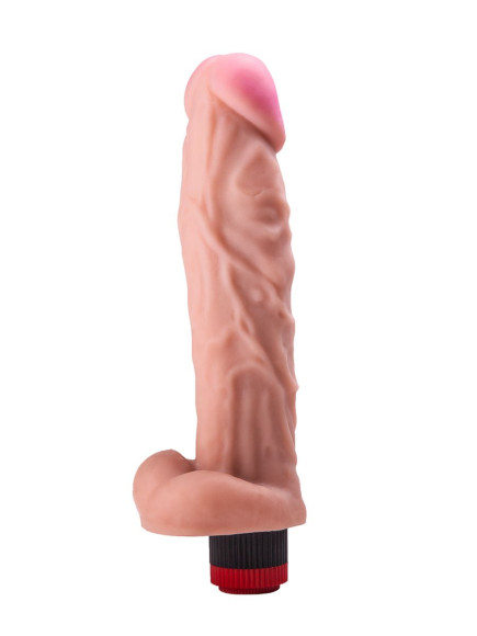 Большой вибратор-реалистик - 25,7 см. Большой вибратор-реалистик - 25,7 см.