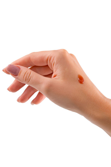 Гель с эффектом вибрации Volcano Of Passion со вкусом винограда - 25 мл.