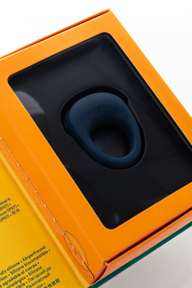 Синее эрекционное кольцо на пенис Satisfyer Power Ring Синее эрекционное кольцо на пенис Satisfyer Power Ring