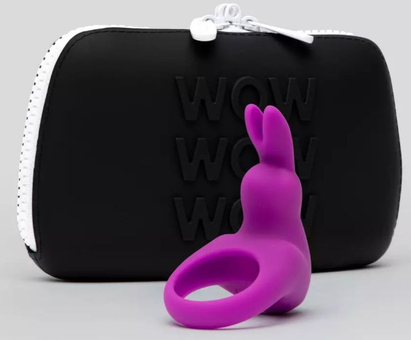 Фиолетовое эрекционное виброкольцо Happy Rabbit Cock Ring Kit Фиолетовое эрекционное виброкольцо Happy Rabbit Cock Ring Kit