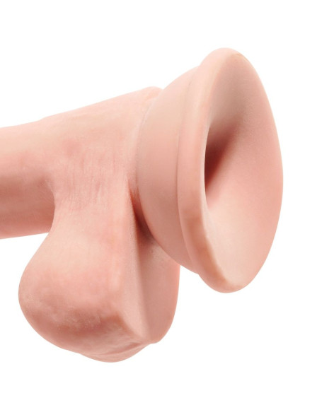 Телесный фаллоимитатор на присоске 6,5 Triple Density Cock - 20,3 см. Телесный фаллоимитатор на присоске 6,5 Triple Density Cock - 20,3 см.