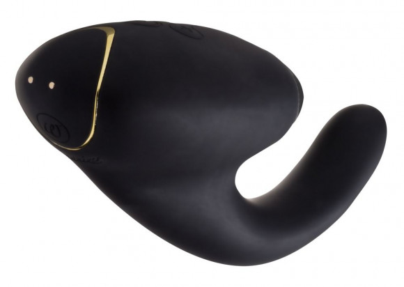 Чёрный стимулятор 2-в-1 для женщин Womanizer InsideOut Чёрный стимулятор 2-в-1 для женщин Womanizer InsideOut