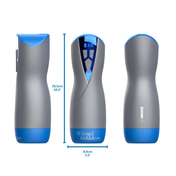 Интерактивный мастурбатор Eloa с вакуумом и вибрацией Интерактивный мастурбатор Eloa с вакуумом и вибрацией
