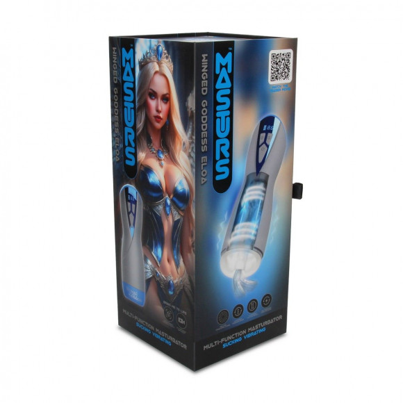 Интерактивный мастурбатор Eloa с вакуумом и вибрацией Интерактивный мастурбатор Eloa с вакуумом и вибрацией