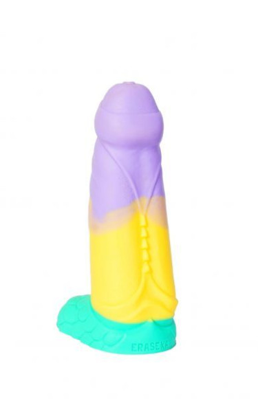 Яркий фаллоимитатор Хамелеон - 25,5 см. Яркий фаллоимитатор Хамелеон - 25,5 см.