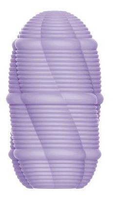 Сиреневый мастурбатор-яйцо Smooth Stripes Сиреневый мастурбатор-яйцо Smooth Stripes