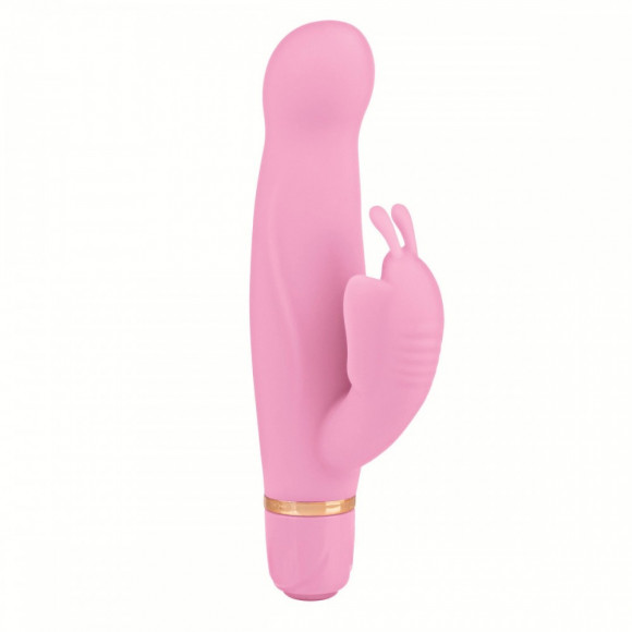 Розовый вибратор с клиторальной бабочкой ENTINCE ELIZABETH Розовый вибратор с клиторальной бабочкой ENTINCE ELIZABETH