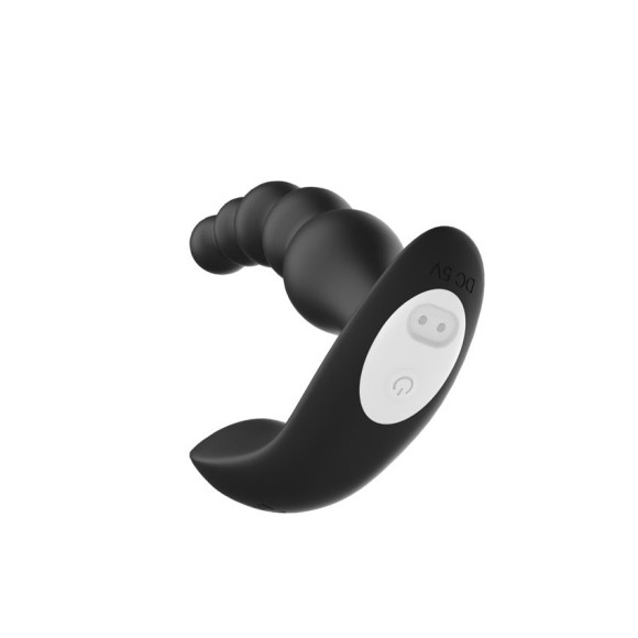 Черная анальная виброёлочка Anal Bead Vibrator с пультом ДУ Черная анальная виброёлочка Anal Bead Vibrator с пультом ДУ