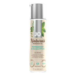 Массажное масло с ароматом перечной мяты и эвкалипта JO Naturals Peppermint & Eucalyptus - 120 мл. Массажное масло с ароматом перечной мяты и эвкалипта JO Naturals Peppermint & Eucalyptus - 120 мл.