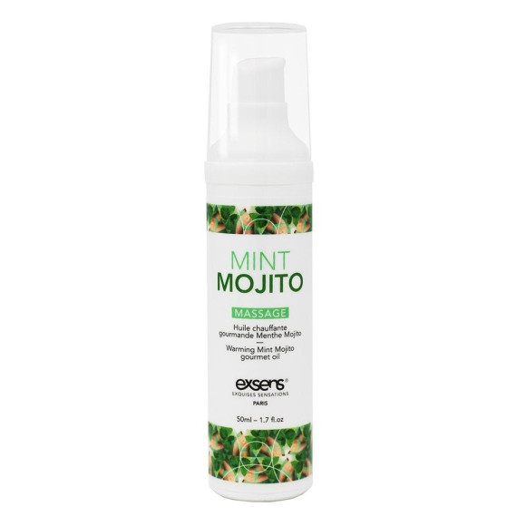 Разогревающее массажное масло с ароматом мохито Gourmet Mint Mojito - 50 мл. Разогревающее массажное масло с ароматом мохито Gourmet Mint Mojito - 50 мл.