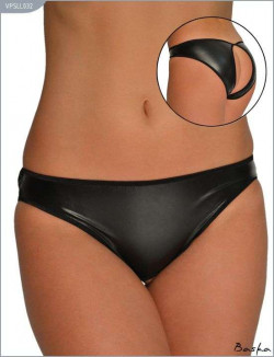 Контактные облегающие трусики-слипы из материала с wet-эффектом Контактные облегающие трусики-слипы из материала с wet-эффектом