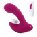 Бордовый вибратор для точки G с вакуум-волновой стимуляцией клитора Venus Бордовый вибратор для точки G с вакуум-волновой стимуляцией клитора Venus