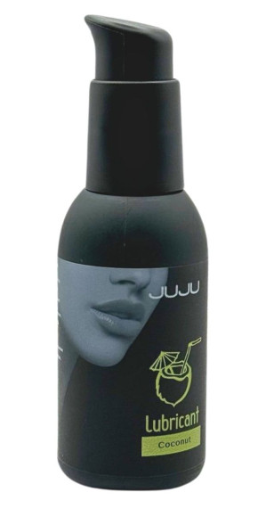 Съедобный лубрикант JUJU Coconut с ароматом кокоса - 100 мл. Съедобный лубрикант JUJU Coconut с ароматом кокоса - 100 мл.