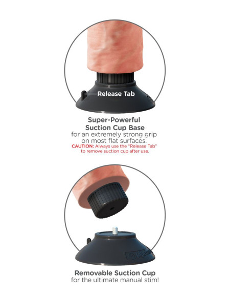 Большой реалистичный вибромассажер на присоске 9 Vibrating Cock - 24,8 см. Большой реалистичный вибромассажер на присоске 9 Vibrating Cock - 24,8 см.