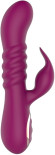 Сливовый вибратор-кролик AN Pistil - 20 см. Сливовый вибратор-кролик AN Pistil - 20 см.