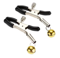 Зажимы на соски с колокольчиками Зажимы на соски с колокольчиками