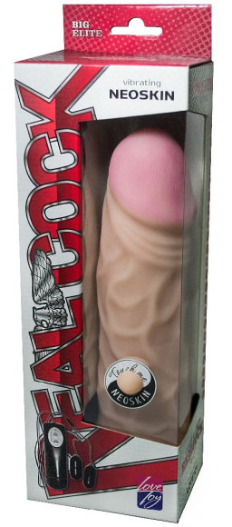 Вибромассажёр-реалистик на присоске - 28 см. Вибромассажёр-реалистик на присоске - 28 см.