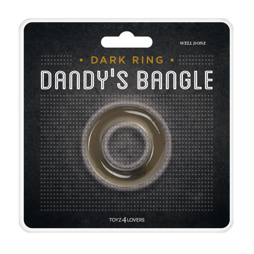 Дымчатое эрекционное кольцо COCK RING WELL DONE